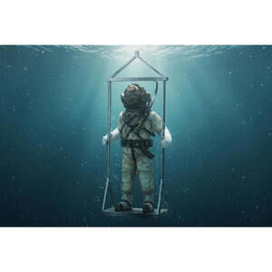 Fascinations Premium Series Iconx Vintage Diving Suit Metal Earth 3D Model Kit